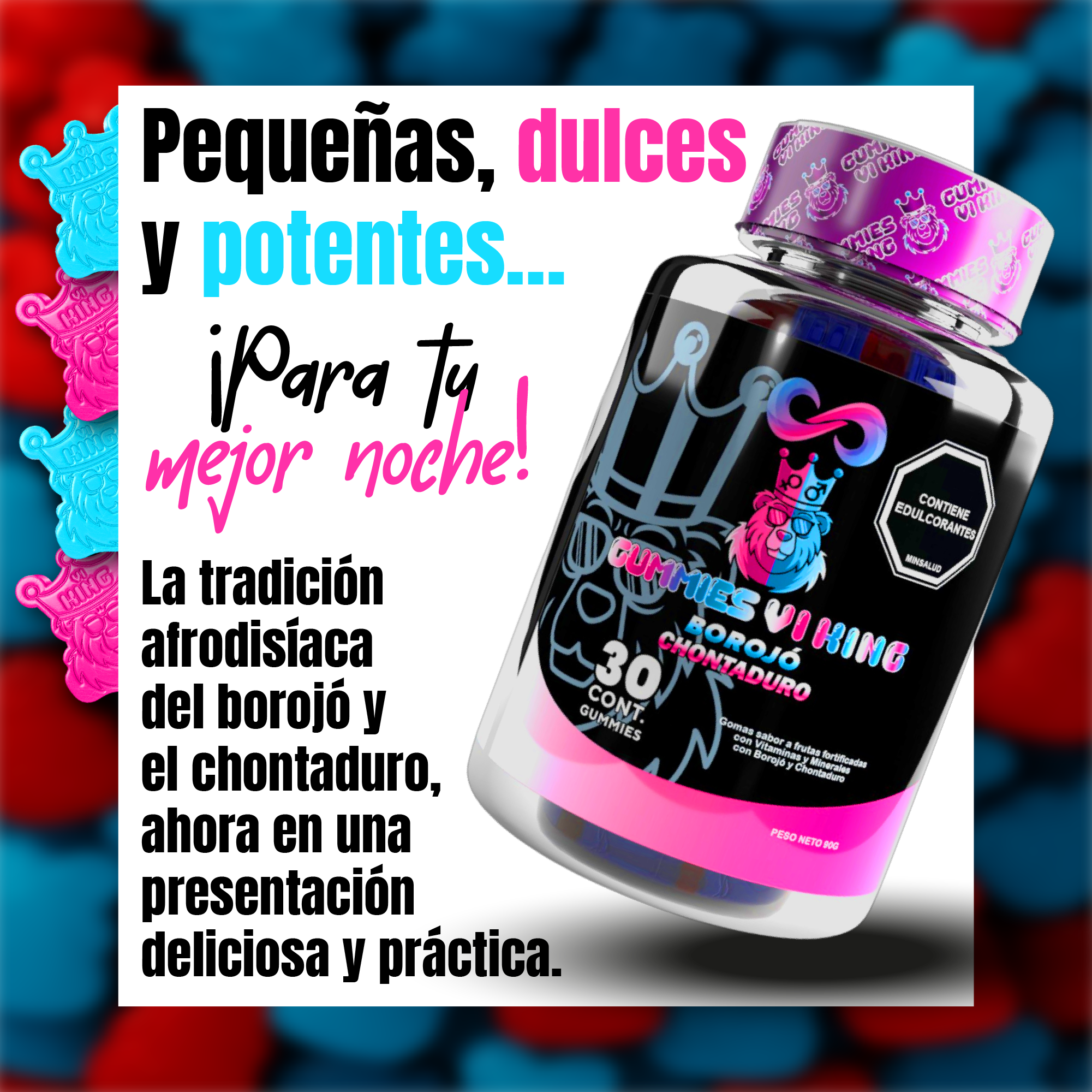 ⚔️ Gummies Viking: Energía Nórdica en Cada Gomita